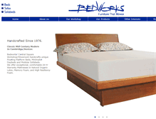Tablet Screenshot of bedworks.net